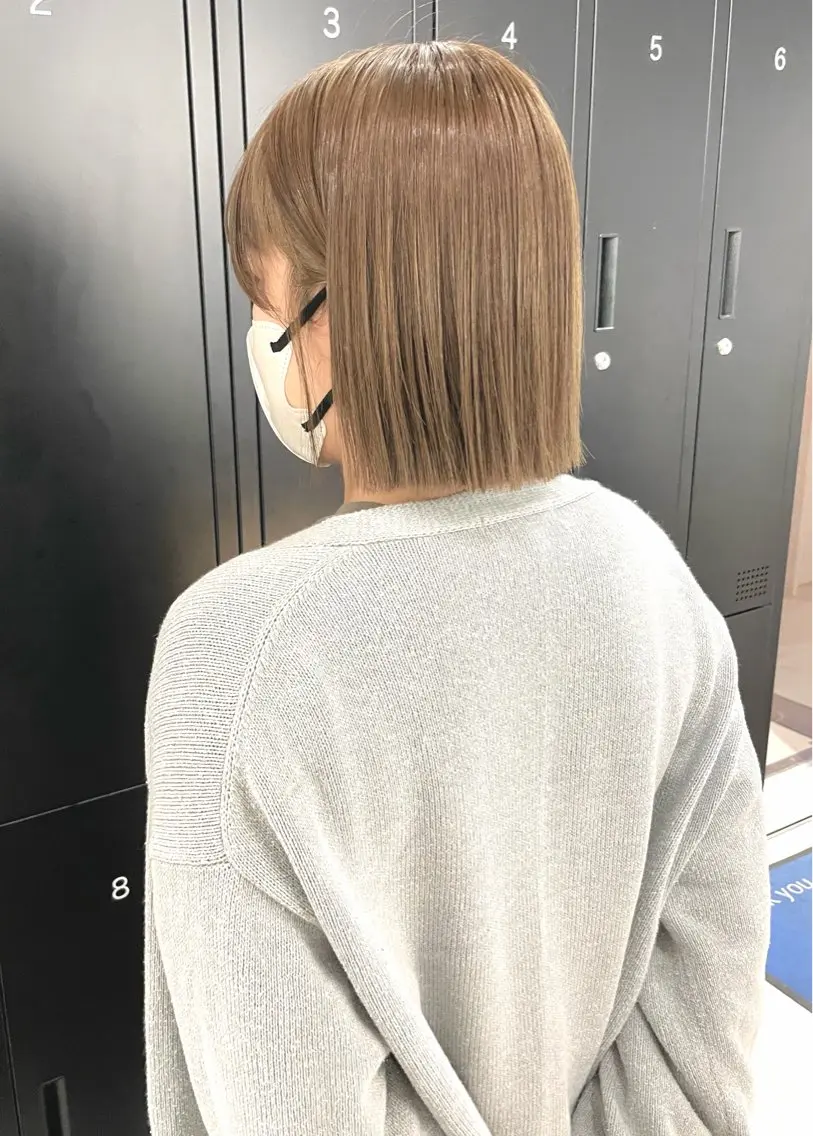 パッツンbobカット✂︎【3センチ以上カットさせて頂ける方のみになります。】の写真