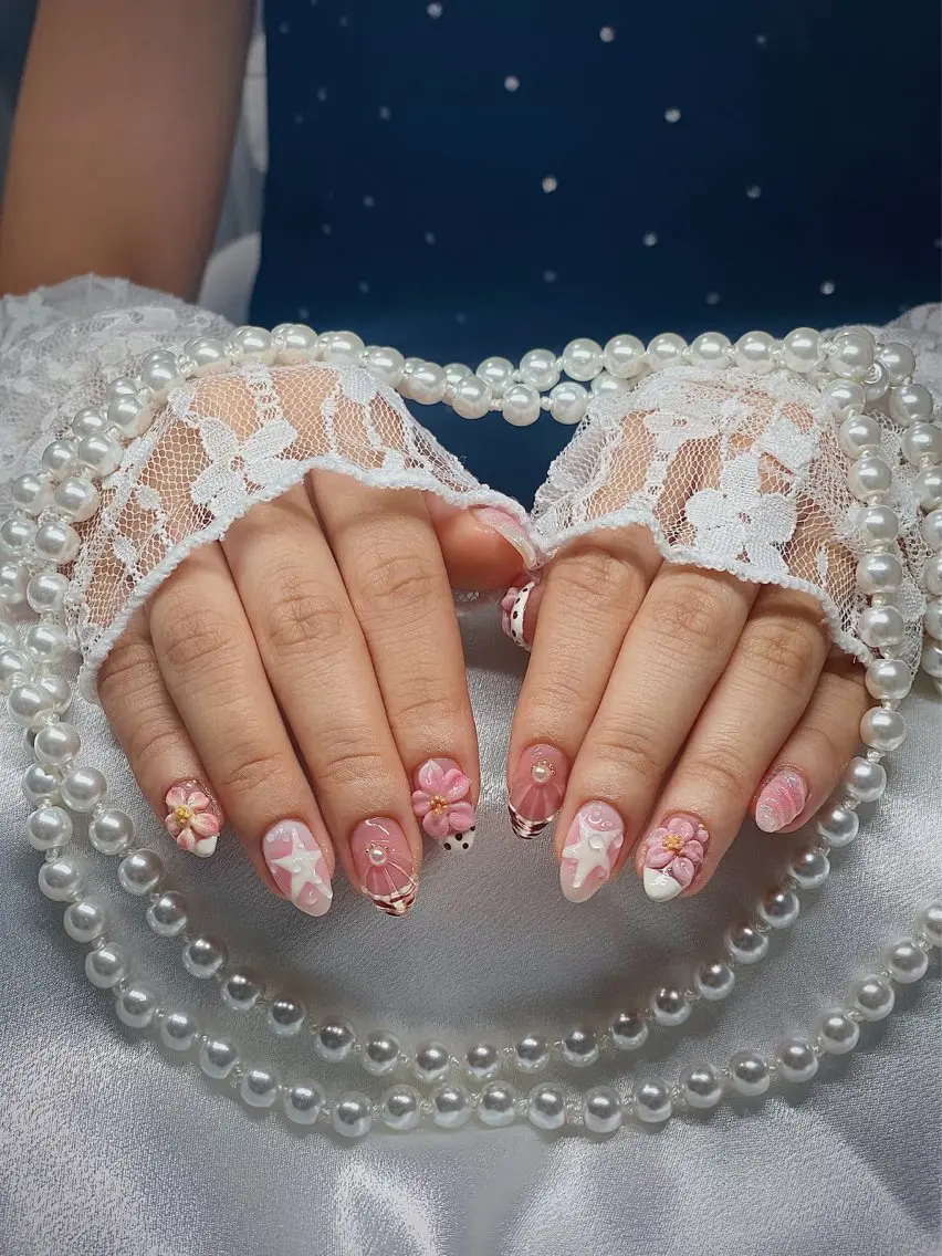 ネイル ハンドネイル キラキメ 博多nail💅のネイルデザイン