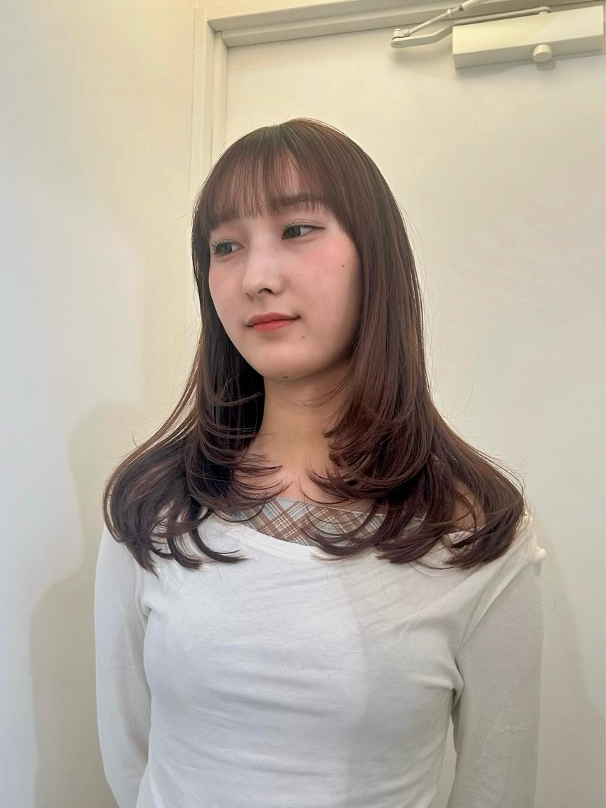 ロング カット ヘアカラー トリートメント ヘッドスパ 🪷立川/ニュアンス 透明感/菜々子🐏のヘアスタイル