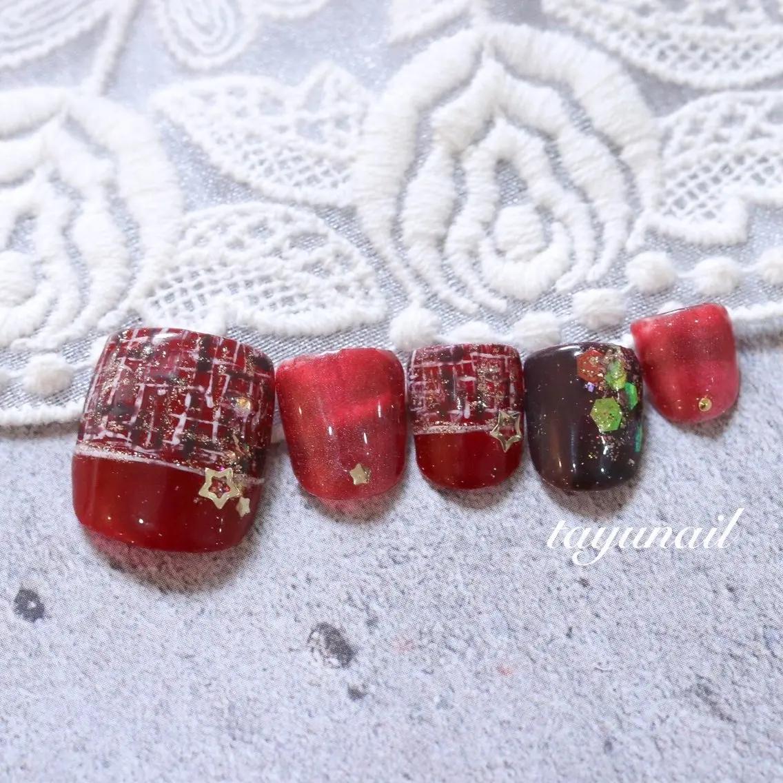 ネイル アートネイル ジェルネイル パラジェル ネイルサロン 【たゆnail】のネイルデザイン
