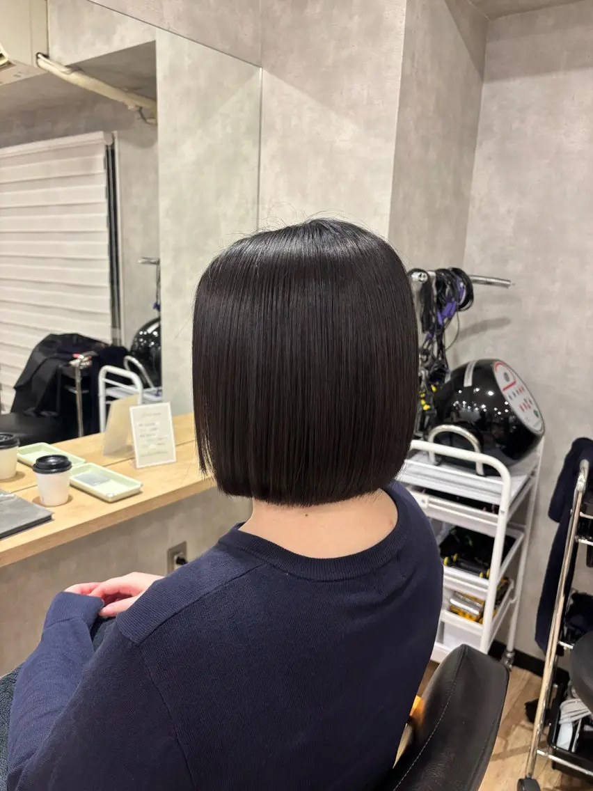 🍀カット+[縮毛矯正/ストレートパーマ]+トリートメント🍀の写真