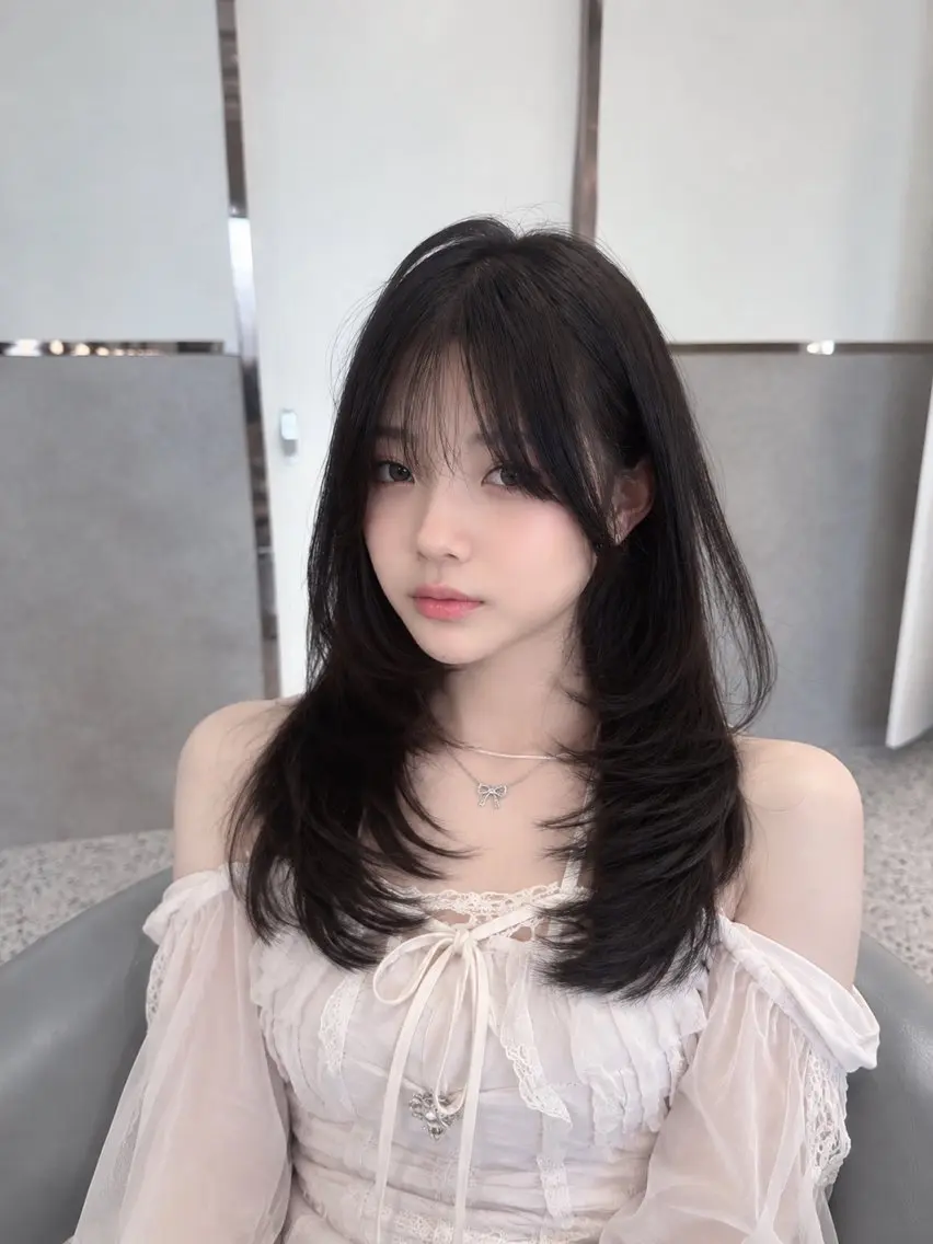 ロング 🤍ワンホンヘア ayaha🤍のヘアスタイル
