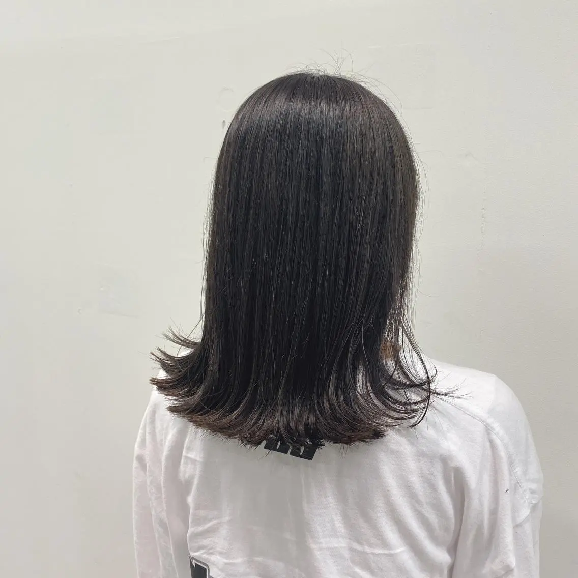 ミディアム カラー 外ハネヘア 【代表】 たき〜のヘアスタイル