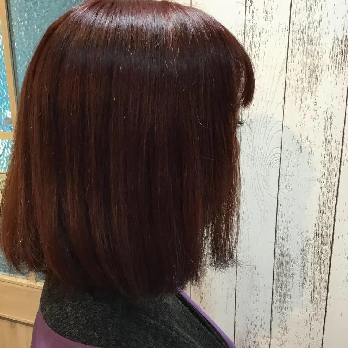 ミディアム カラー 金崎 新吾のヘアスタイル