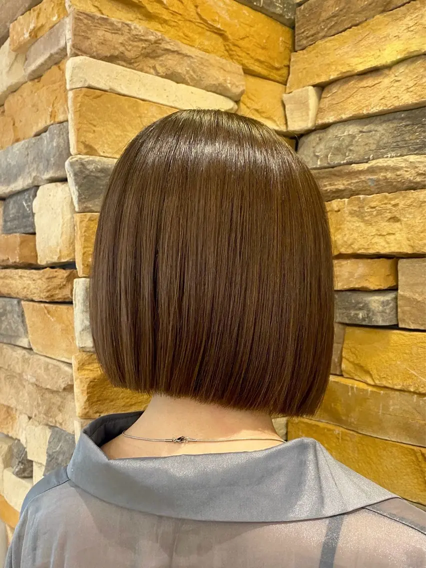 ショート ボブ 似合わせカット カット 千 田のヘアスタイル