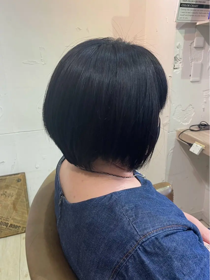 ワンカラー(ショート)&シャンプーブロー込みの写真
