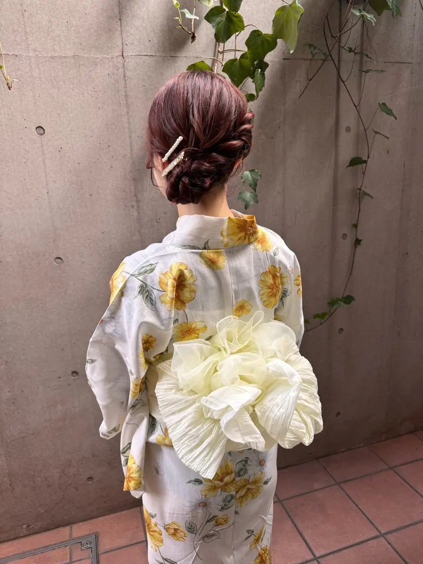 ヘアアレンジ 🎗️【ヘアセット 美眉】吉川玲🎗️のヘアスタイル