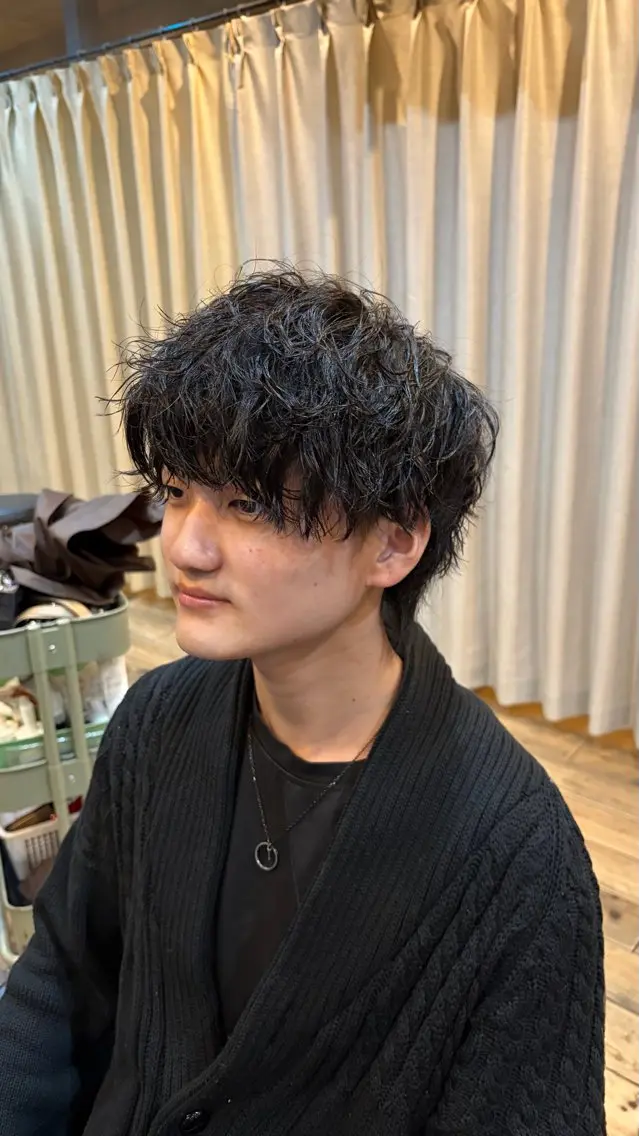 ツイストスパイラルパーマ＋カット＋トリートメントの写真