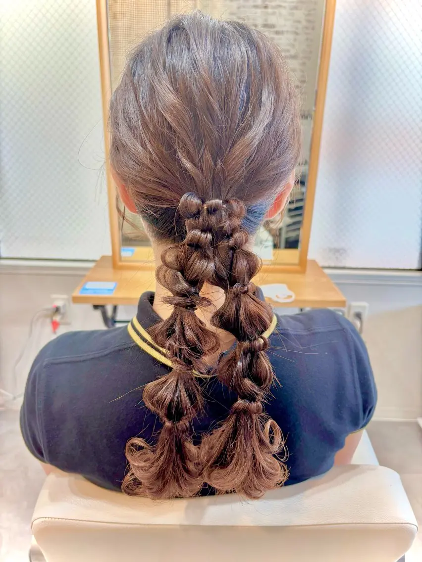 ロング rinrin 天文館のヘアスタイル
