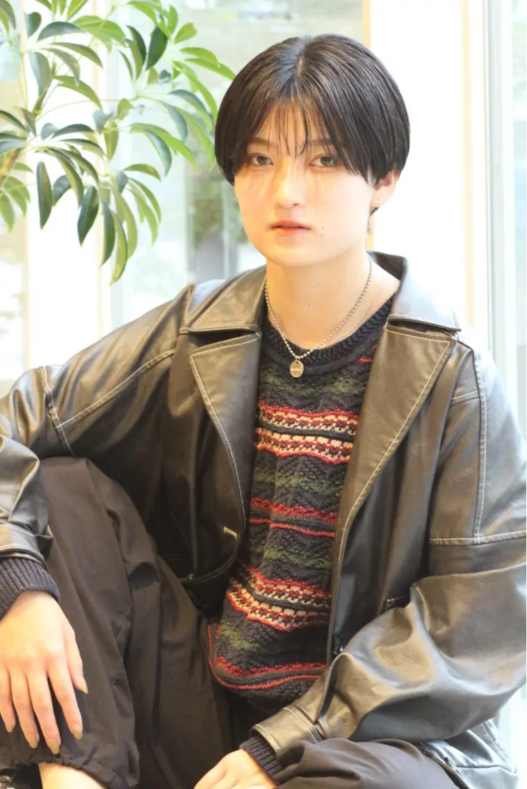 ショート ショートヘア ショート✨ボブ スタイル田﨑大雅✂️のヘアスタイル