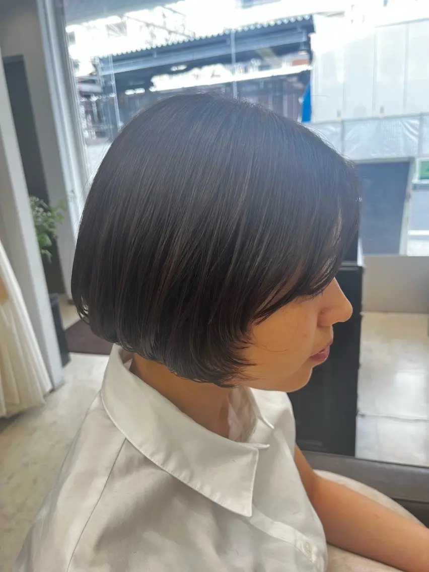 ショート 産休の為お休みです! 小島凜のヘアスタイル