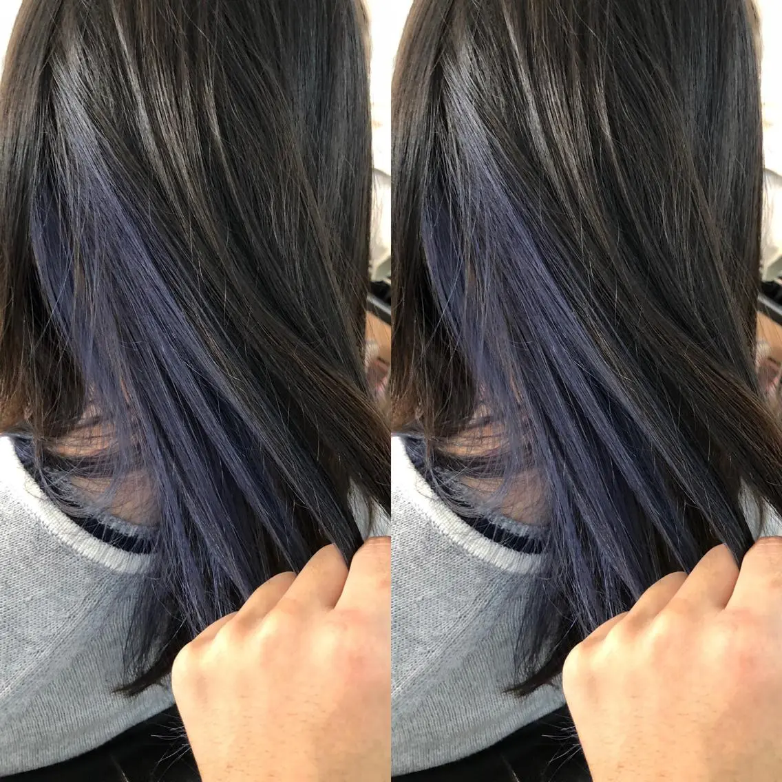 インナーカラーの写真