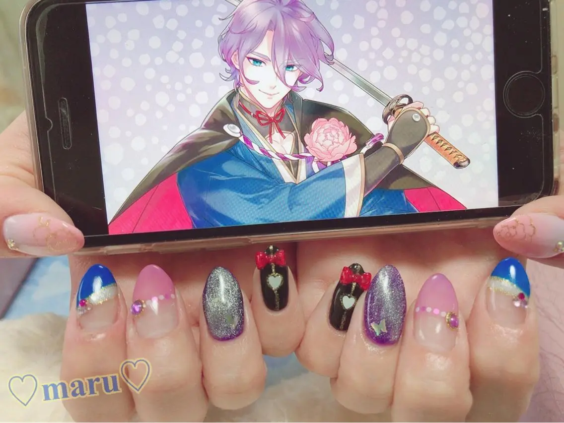 ネイル リボン ハンドネイル フットネイル まるみ ♡のその他イメージ