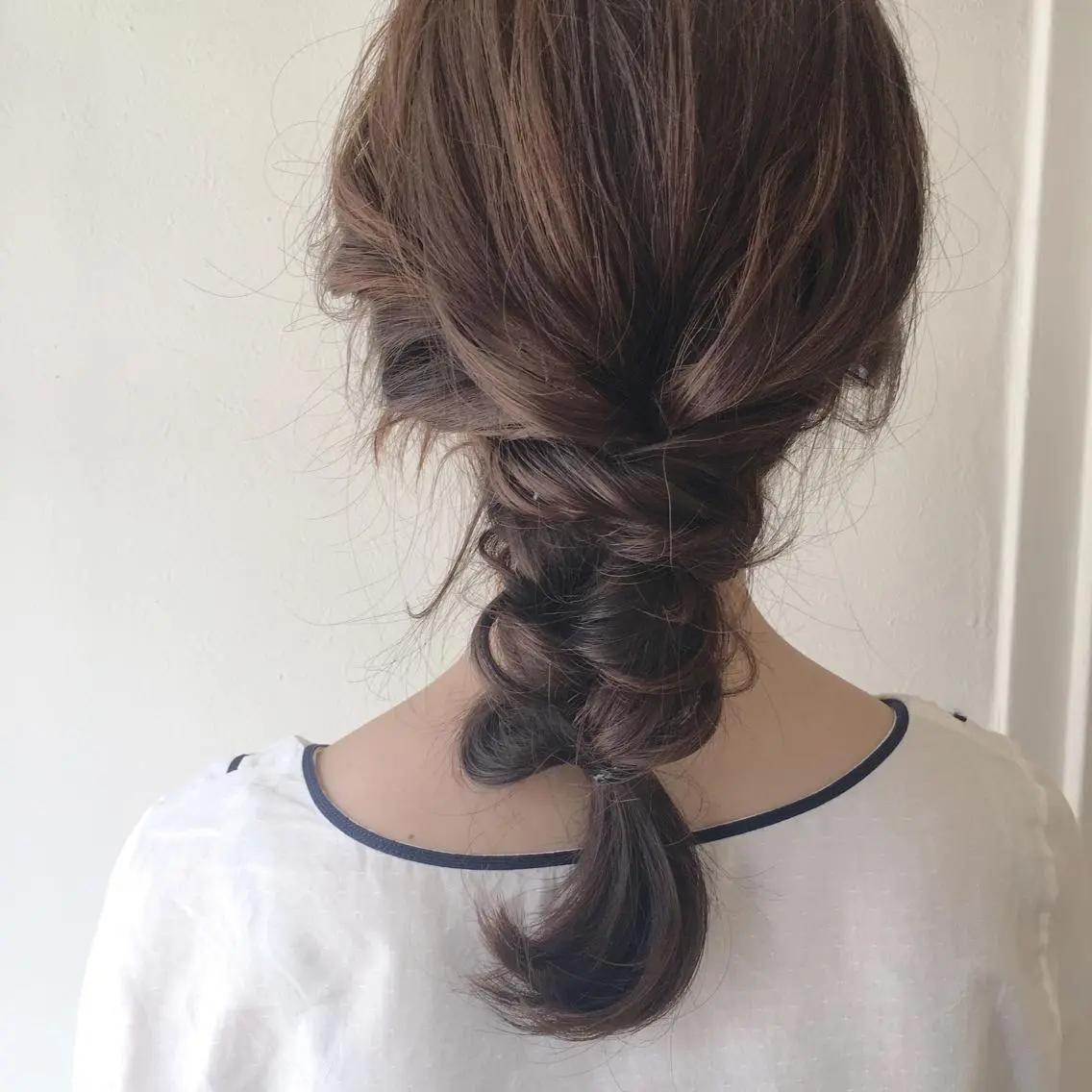 ミディアム セミロング ヘアアレンジ yuki watanabeのヘアスタイル