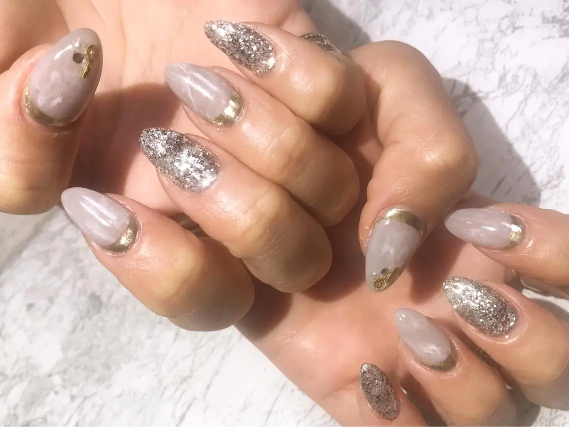 ネイル フットネイル ニュアンスネイル シンプルネイル 春ネイル 夏ネイル nail fufla ♡yamane♡のネイルデザイン