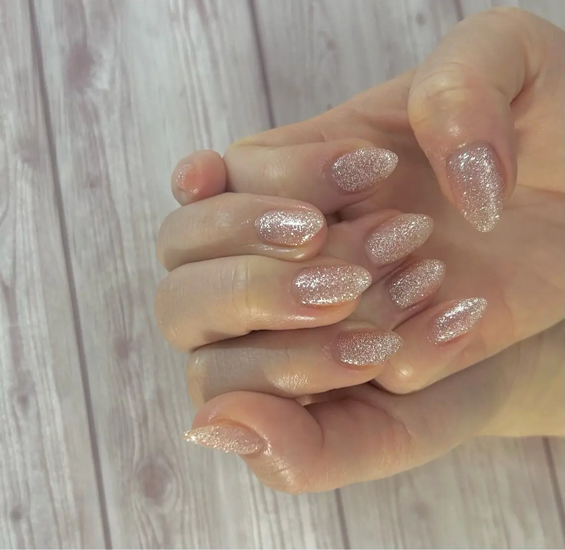 ネイル ラメ(グリッター) ハンドネイル MYu Beauty Salon YURIのネイルデザイン
