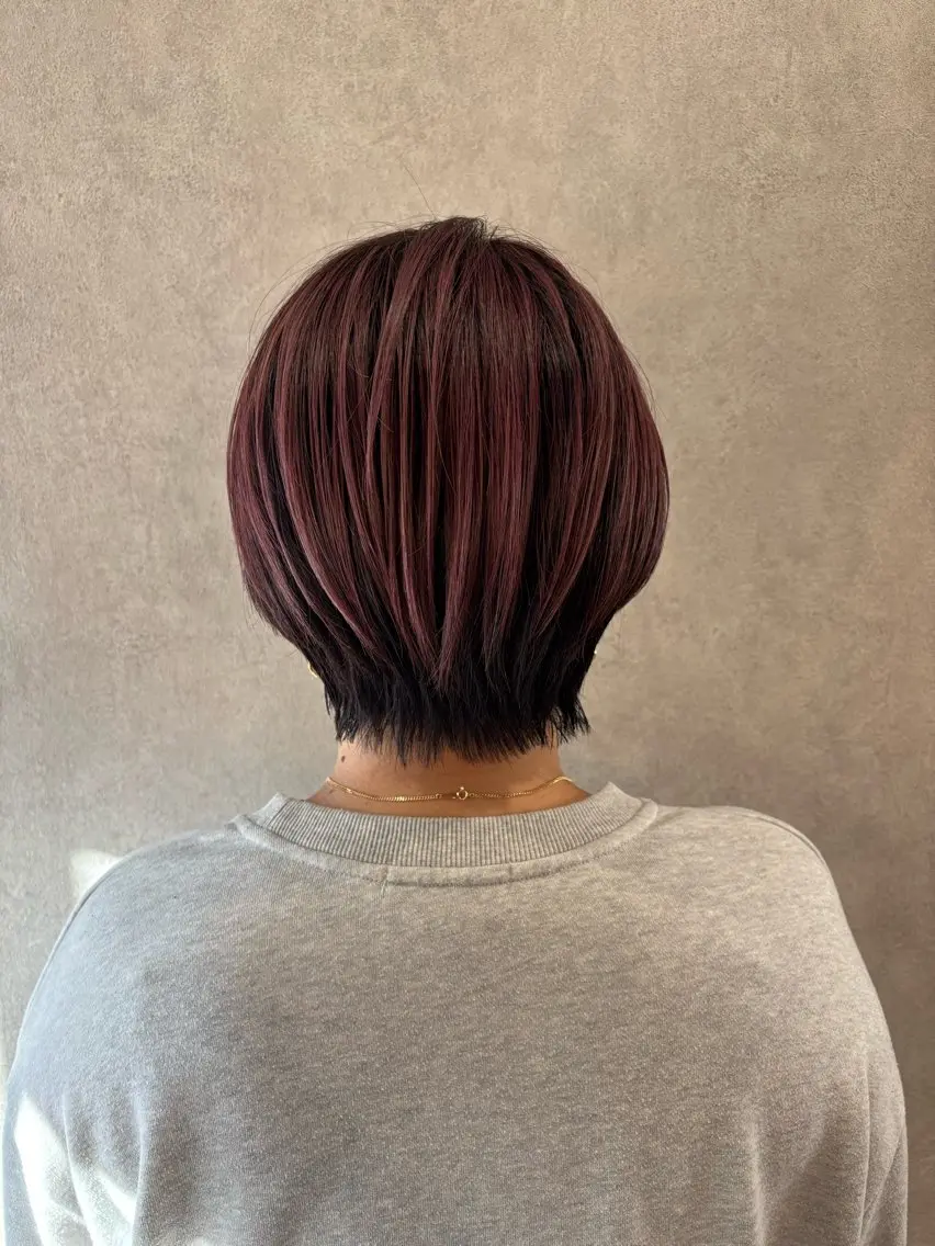 カラー 町山 すみれのヘアスタイル