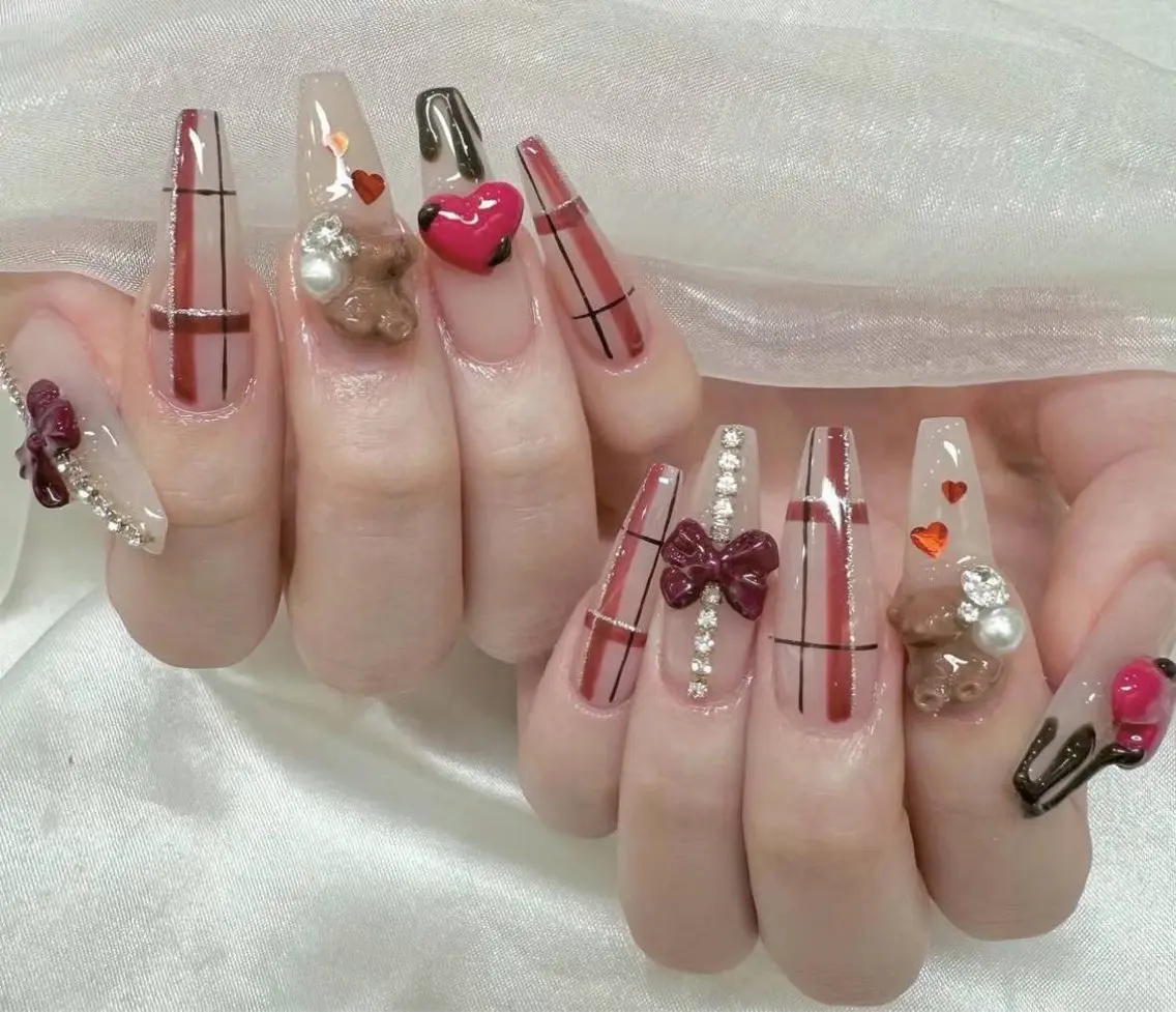 ネイル ハンドネイル OCEAN nail パラジェル　取扱い店のネイルデザイン