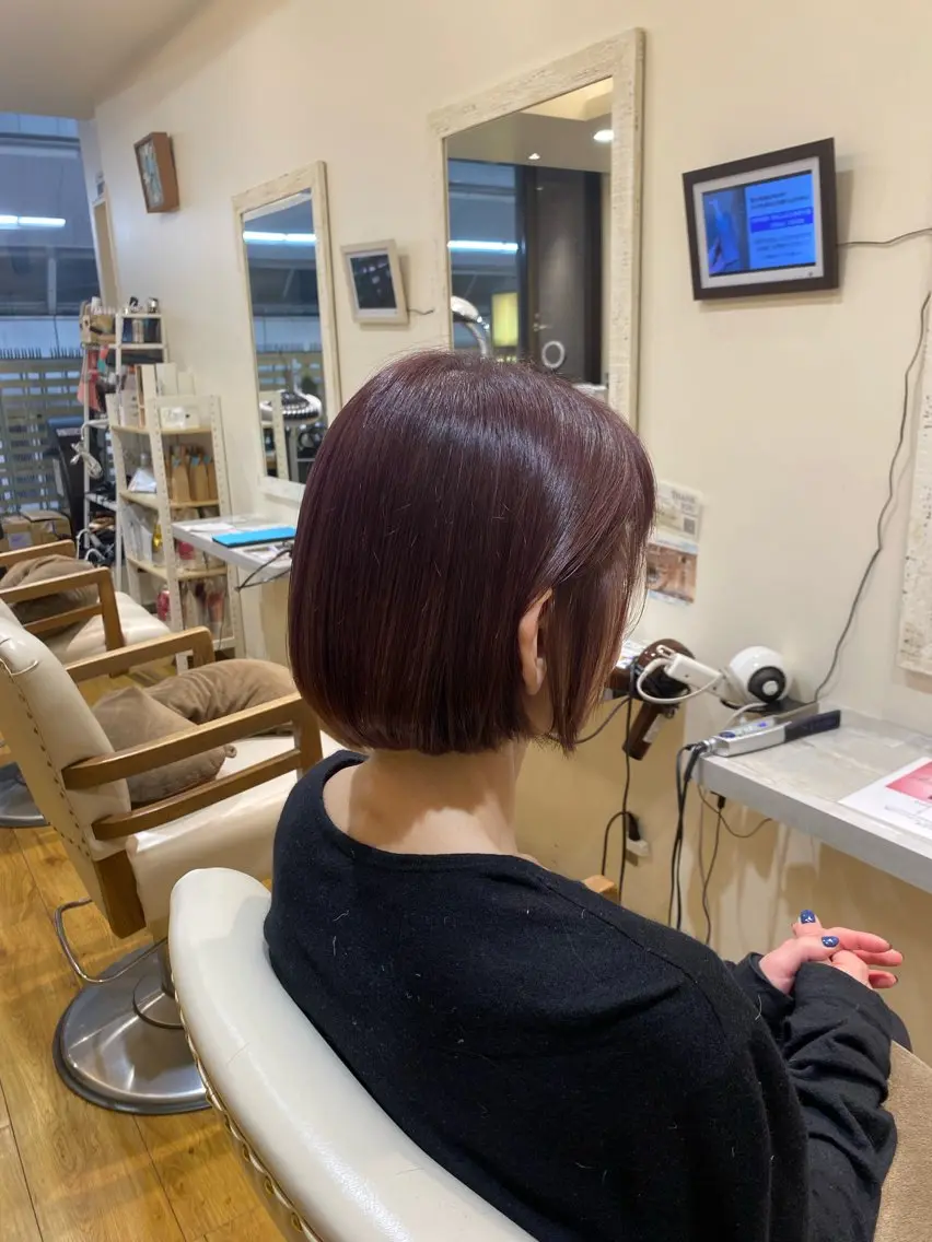 ショート 似合わせカット /ニュアンスパーマのヘアスタイル