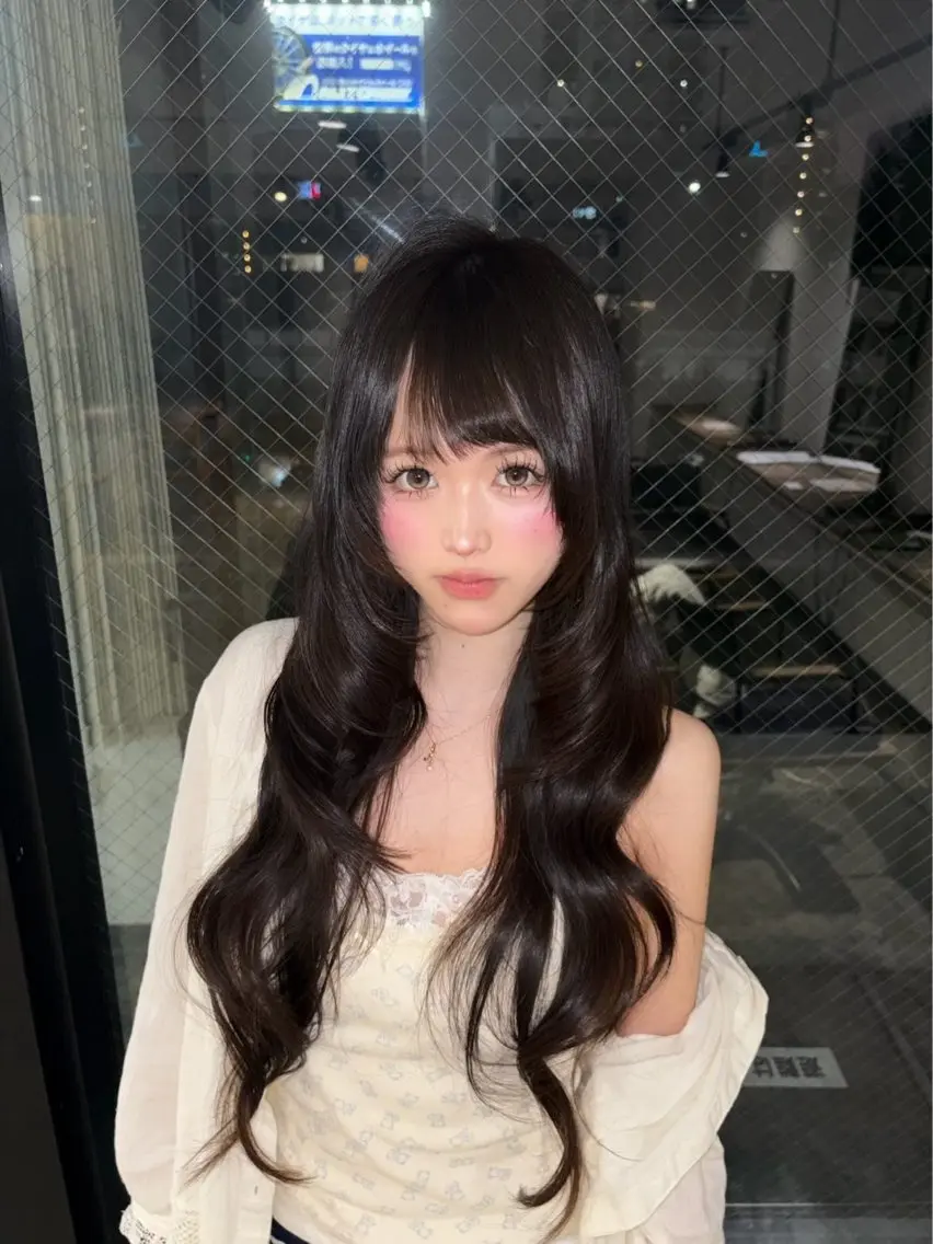 ロング ヘアアレンジ カラーモデル/透明感 カラー/coco🎀のヘアスタイル