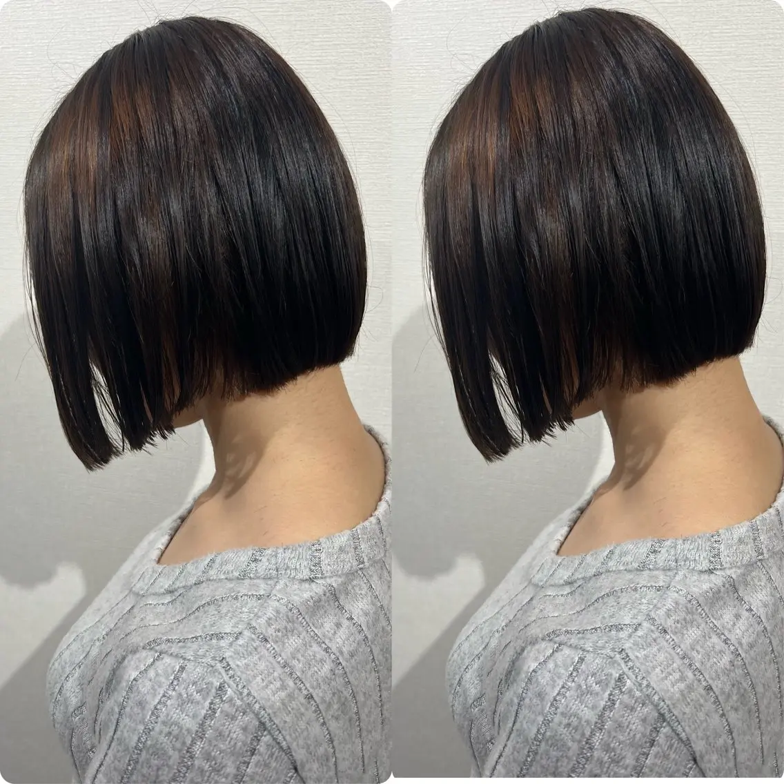 ショート 切っぱなし💇‍♀️ イヤリング🎨龍之介のヘアスタイル