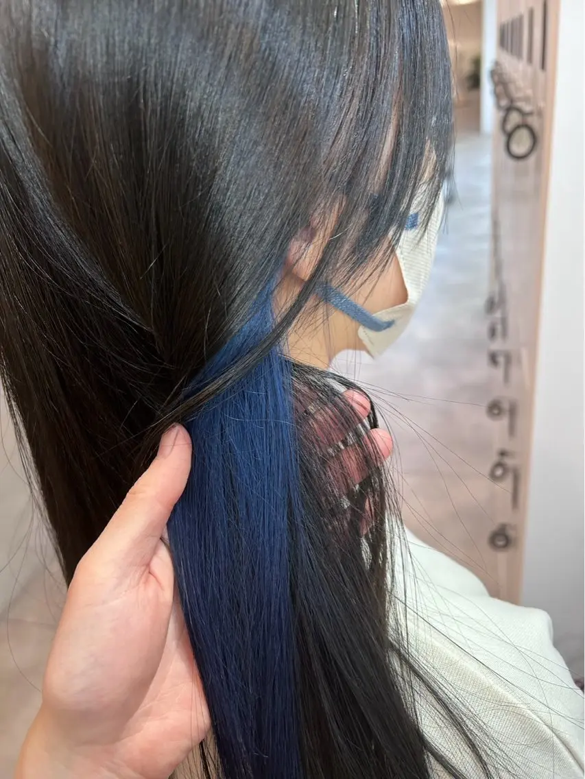 イヤリングカラーモデル ブリーチオンカラーOK✨️の写真