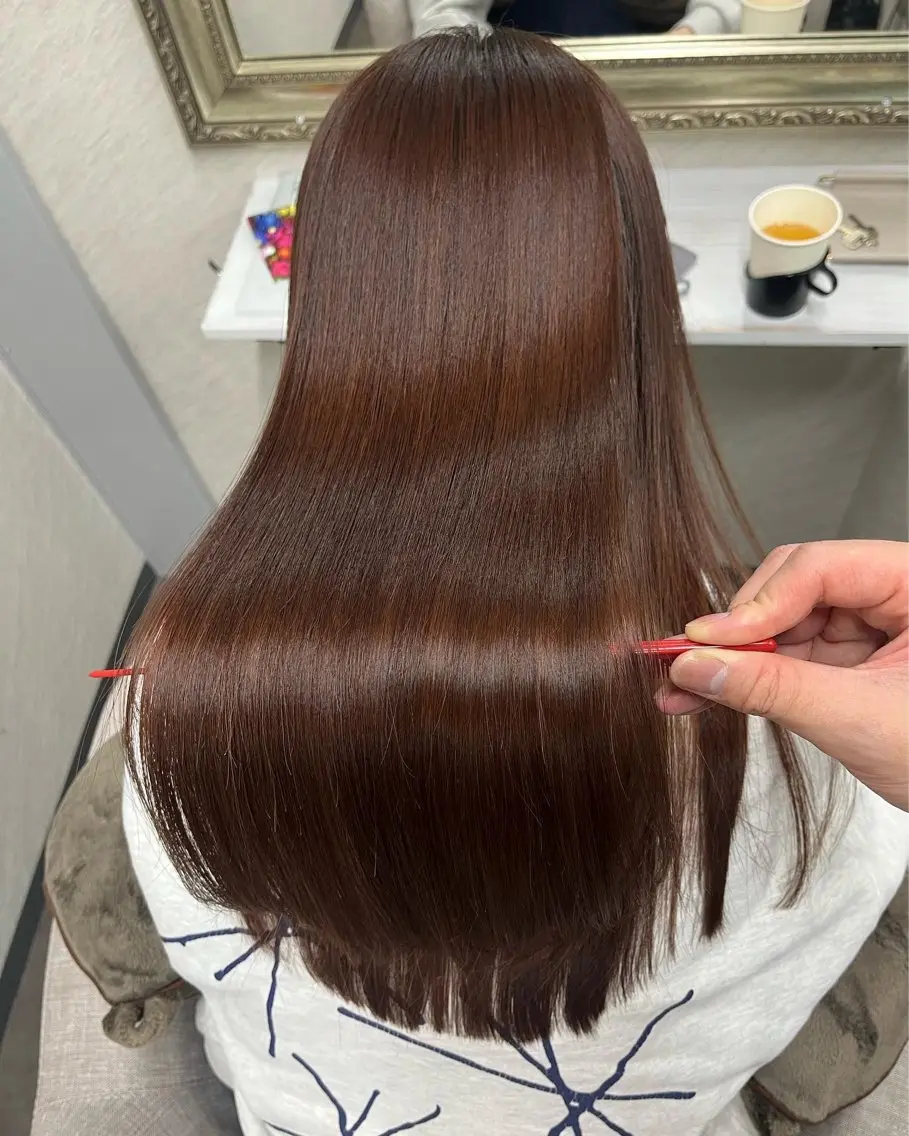 ロング ⚜髪質改善東京 エリア1🏅マコト⚜のヘアスタイル