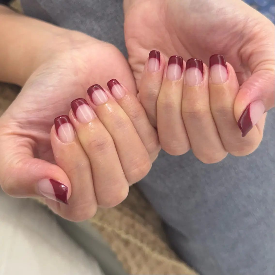 ネイル フレンチネイル LUCULIA 武田のネイルデザイン