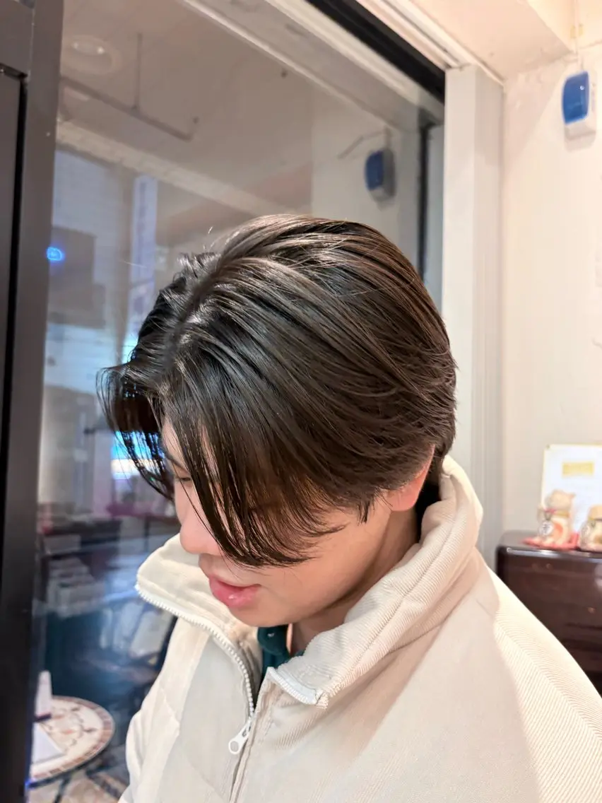 パーマ メンズ 颯大┊︎メンズ特化 パーマ┊︎韓国ヘアのヘアスタイル
