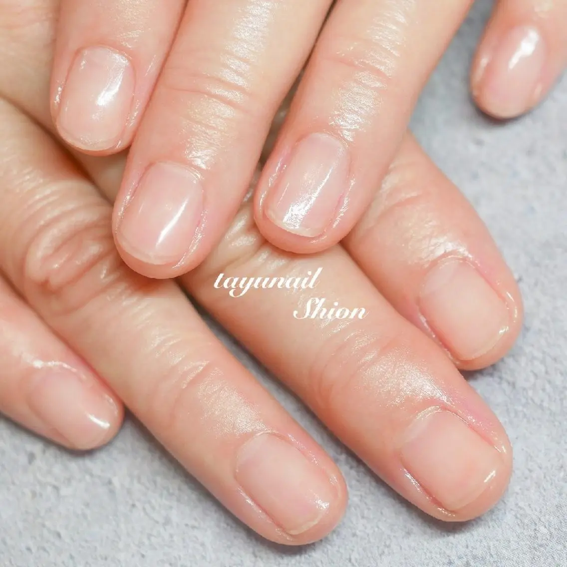 ネイル ブルー ジェルネイル パラジェル 夏ネイル ネイルサロン 【たゆnail】のネイルデザイン