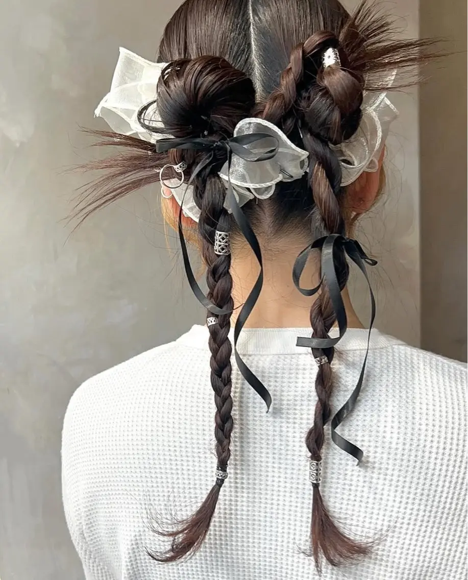 成人式・卒業式ヘアセット🎓🌸の写真