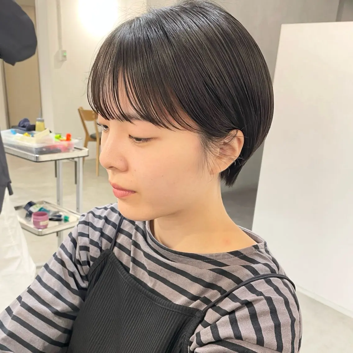 ショート ショートヘア ショート〜ボブ✂︎ 武蔵小杉 南澤佑介のヘアスタイル