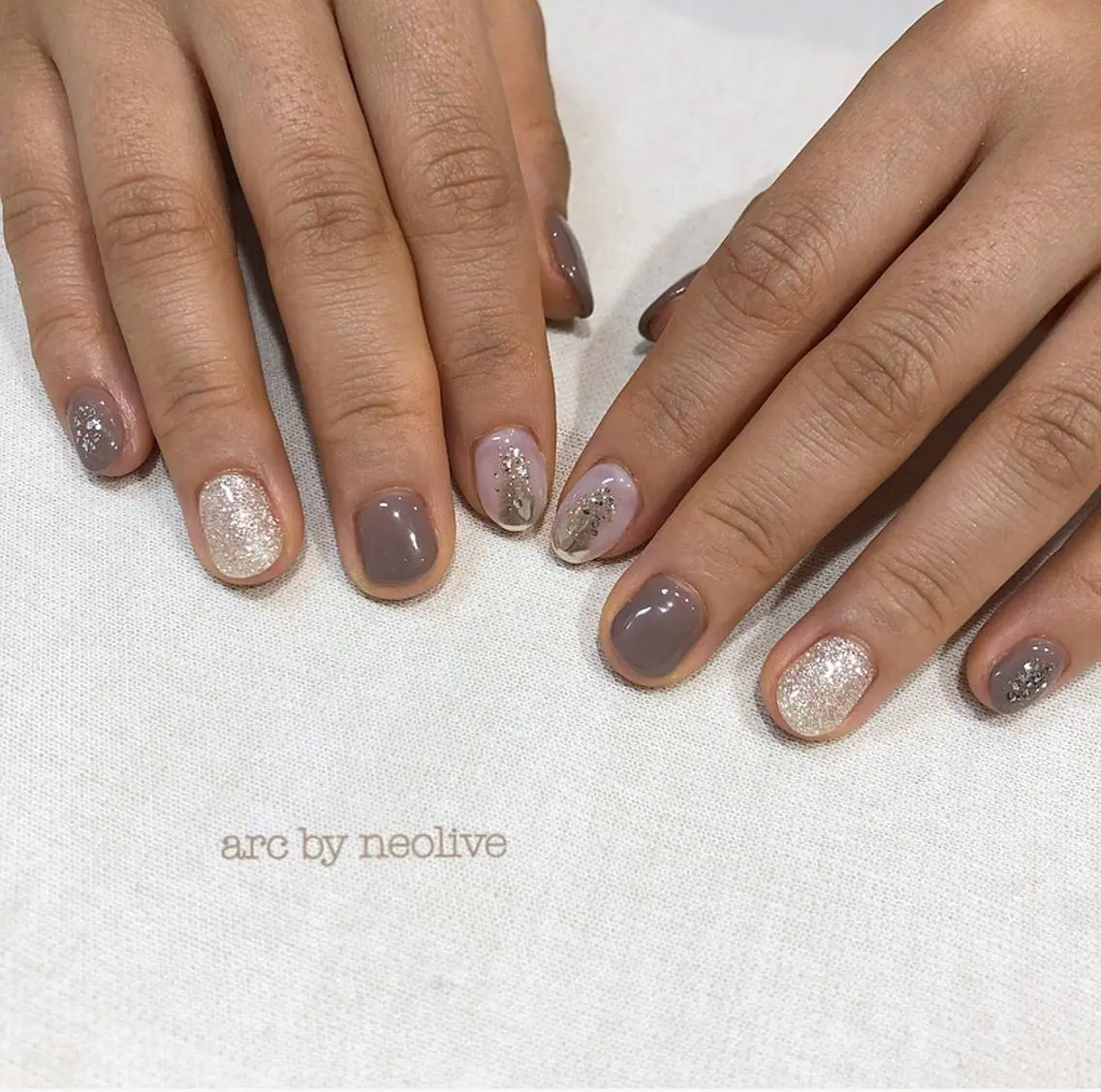 ネイル シンプルネイル rina eye&nailのマツエク・マツパデザイン