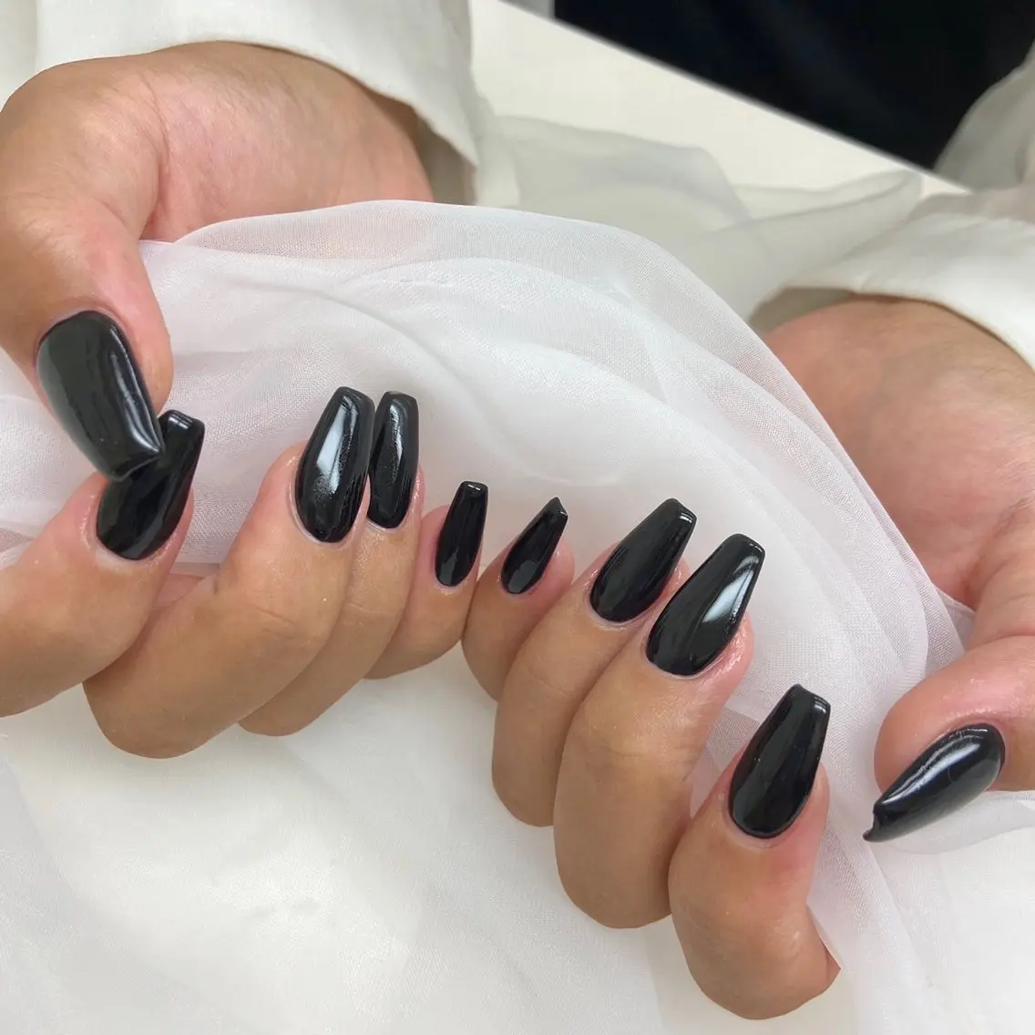 ロング ハンドネイル ネイルJaol 池袋のネイルデザイン