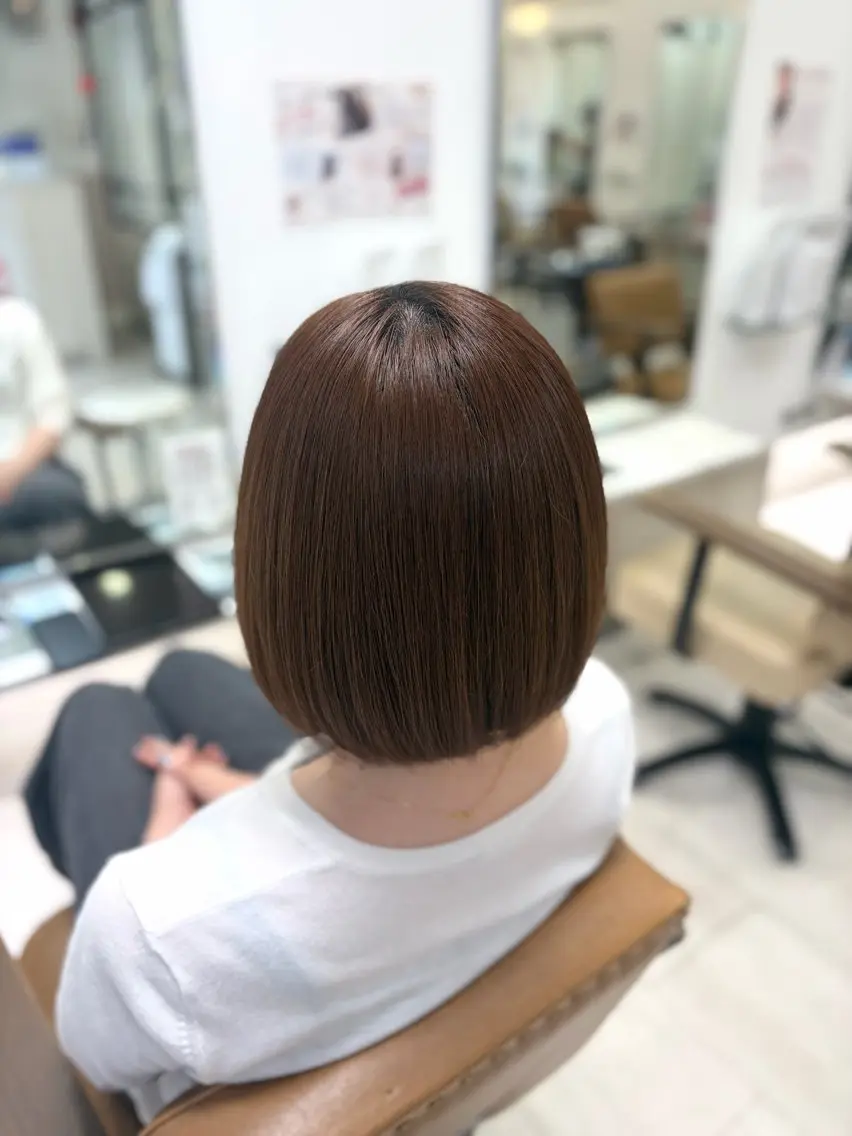 ショート 顔周りカット カット あいみ ♬.*ﾟのヘアスタイル