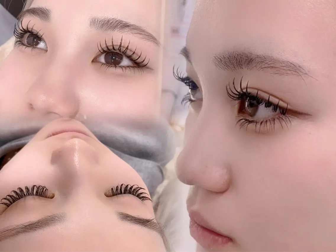 マツエク・マツパ 付け放題 バインドロック 束感まつ毛 フラットラッシュ ナチュラル マツエク YK Beauty Salonのマツエク・マツパデザイン