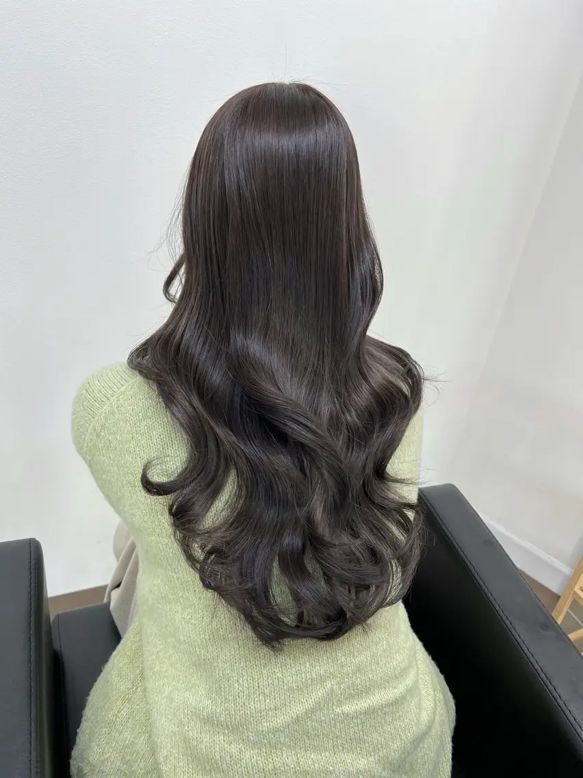 ロング カラー ヘアカラー トリートメント ✨津田佐功/兵庫三宮 /ボブ/カット✨のヘアスタイル