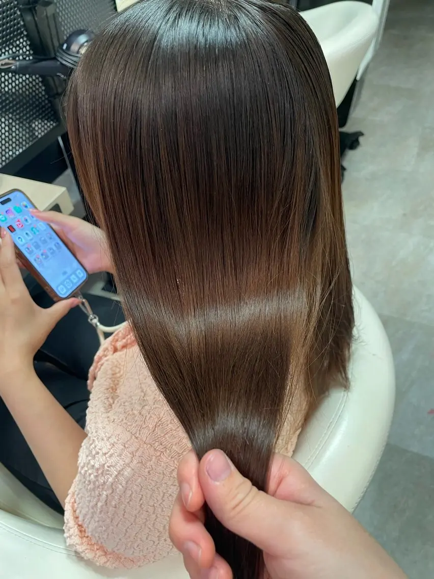 大人気メニュー💘✨髪質改善7stepTreatment✨の写真