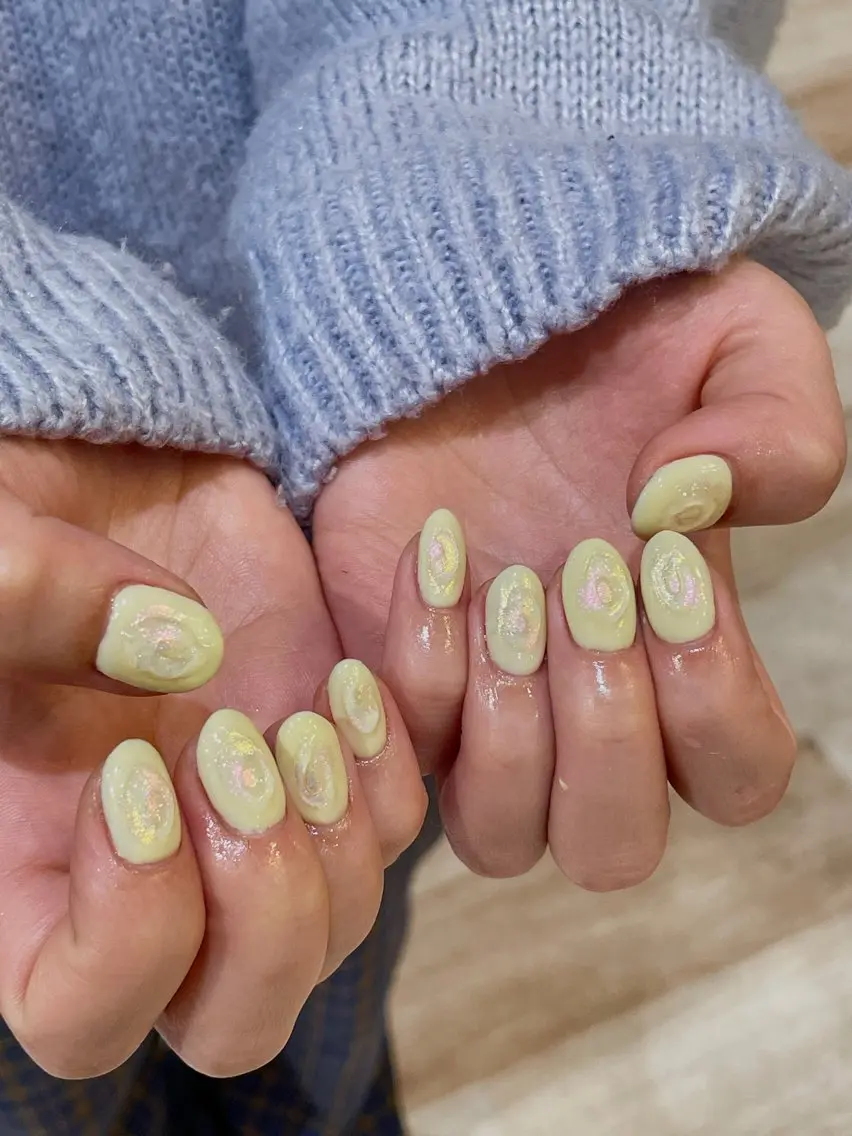 ネイル ハンドネイル cut／nail ▫️ｲﾁｶ🌻のヘアスタイル
