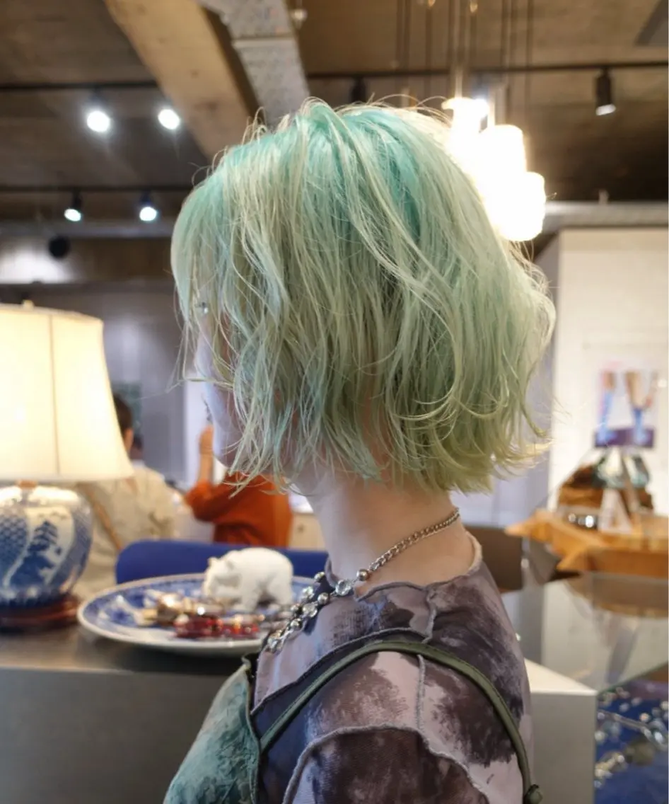 ショート カラー ヘアカラー 池田 早希のヘアスタイル