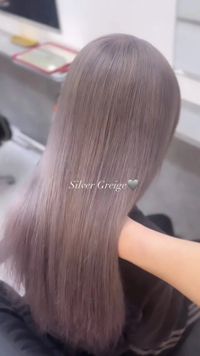 ロング カラー ヘアカラー 韓国レイヤー艶カラー ブリーチ otohaのヘアスタイル
