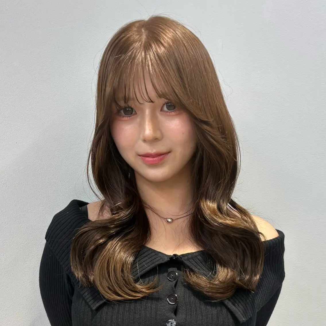 ロング カラー ヘアアレンジ ブリーチ 透明感カラー ブリーチなしカラー くびれヘア 小顔カット ヘアカラー トリートメント 🌙小林春月/新宿/ 美髪/ハイトーン🌙のヘアスタイル