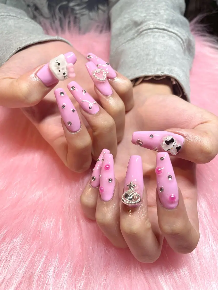 ネイル ハンドネイル Nail ヌシん家 AKANEのネイルデザイン