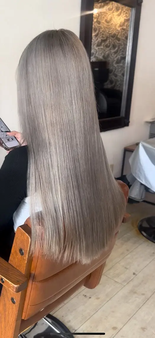 ロング ヘアカラー トリートメント Orque deux 伊藤丈晴のヘアスタイル