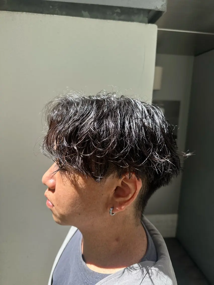 ショート パーマ メンズ Raimu /横浜のヘアスタイル