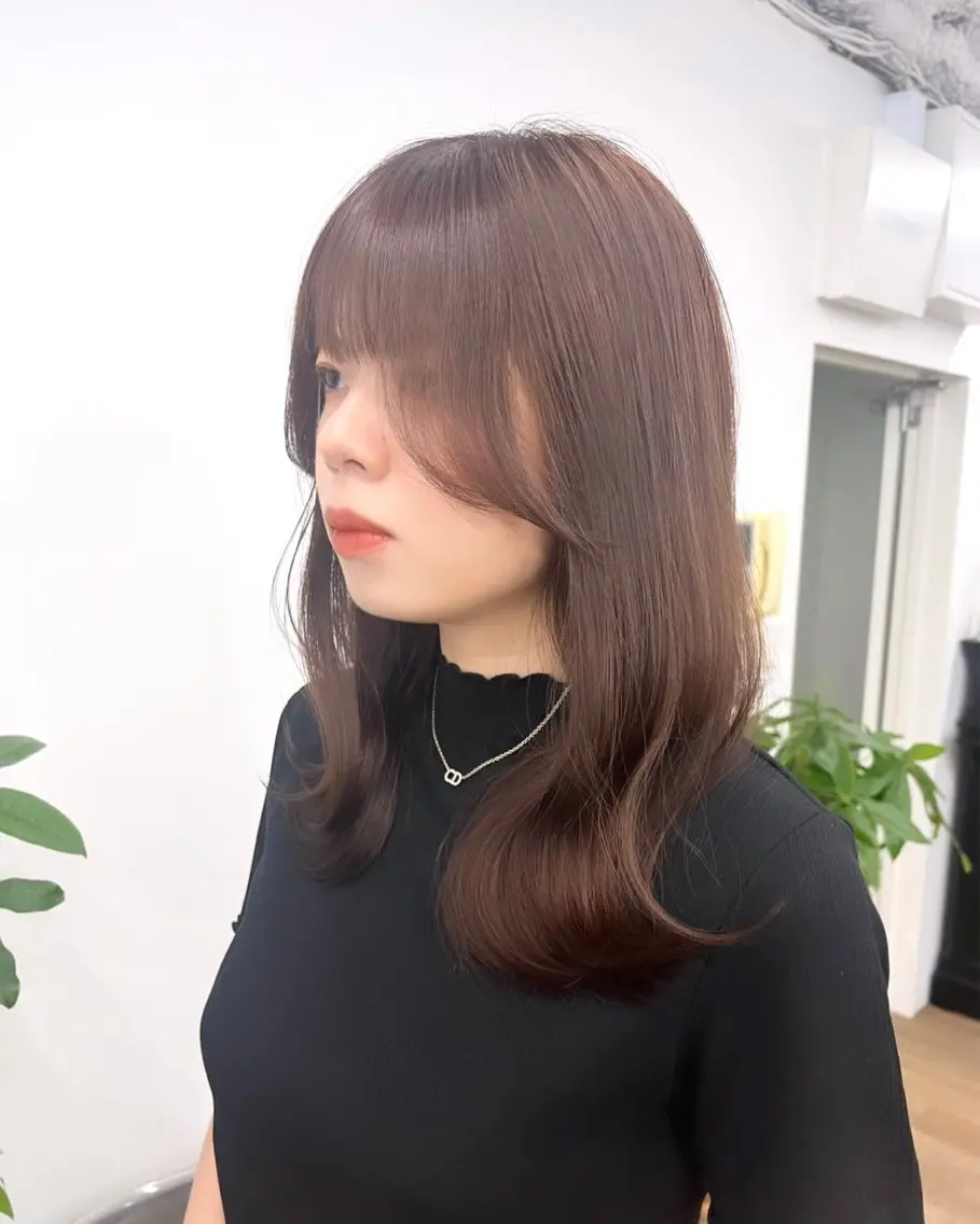 ミディアム カラー ヘアアレンジ 成人式 結婚式・ブライダル ブラウンカラー 入学式 卒業式のヘアスタイル HIROKO / 透明感暖色カラー🎀のヘアスタイル