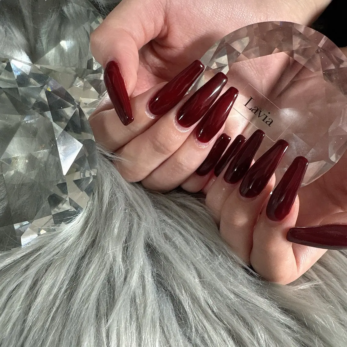 ネイル lavia🖤 ayumiのネイルデザイン