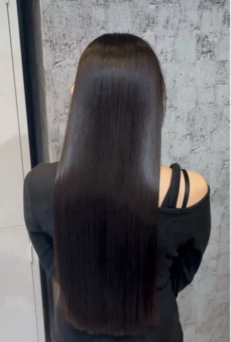 ロング カラー ヘアカラー トリートメント ✨髪質改善カラー✨ ななみのヘアスタイル