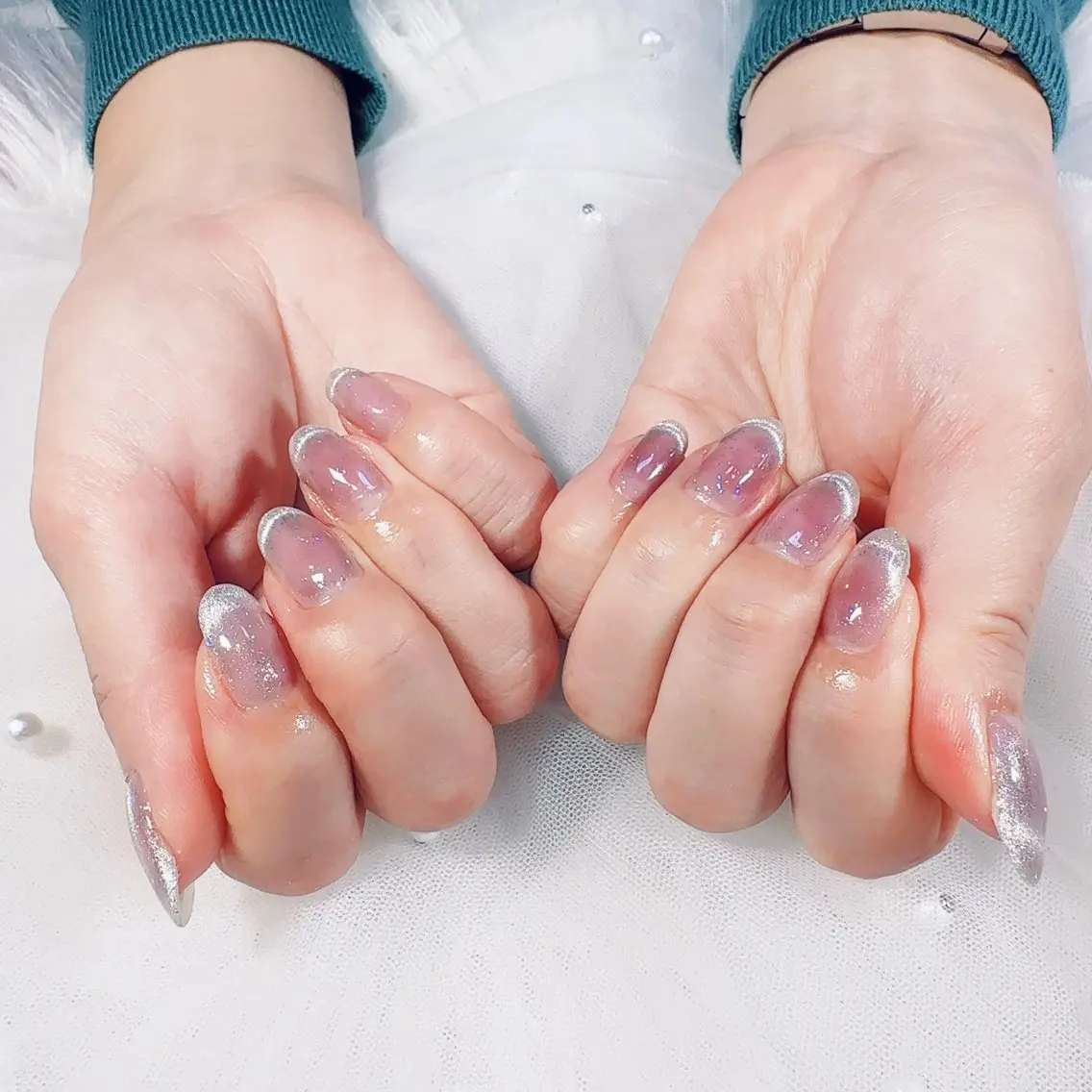 ネイル フレンチネイル LOA.NAIL 本八幡店💞Kyouのネイルデザイン