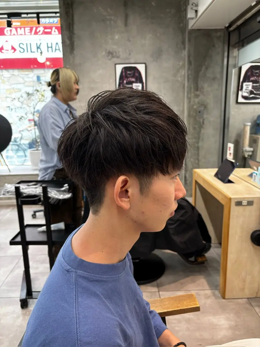 メンズ カット つだけん|短髪& フェザーパーマ特化のヘアスタイル